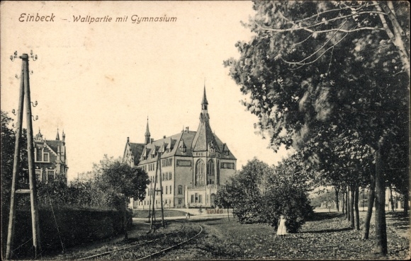 PC Einbeck in Lower Saxony, Wall part with grammar school