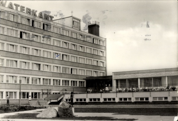 Postcard Börgerende Rethwisch on the Baltic Sea, FDGB recreation home Waterkant