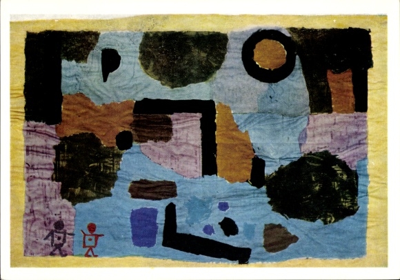 Artist Postcard Klee, Paul, With the Two Lost Ones