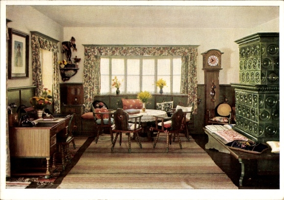 Ak Obersalzberg Berchtesgaden in Oberbayern, Berghof Wachenfeld, Landhaus des Reichskanzlers Hitler