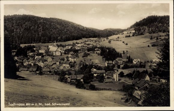 Ak Todtmoos im Schwarzwald, Gesamtansicht