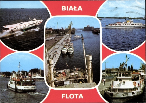 KP Biała Flota, Biała Flota, Parowce, Statki wycieczkowe Zeglugi Szczecińskiej