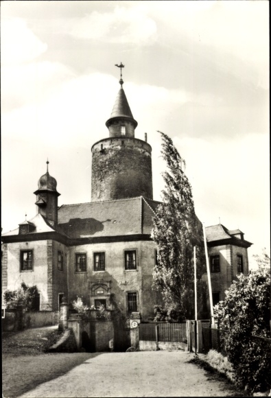 Postcard Posterstein in Altenburger Land, Posterstein Castle