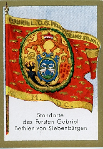 Collection picture historical flags Picture 114, standard of Prince Gabriel Bethlen of Transylvania