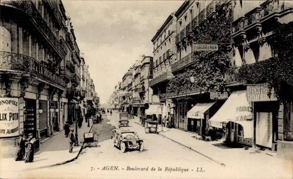 Ak Agen Lot et Garonne, Boulevard de la République