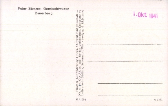 Postcard Beuerberg Eurasburg in Upper Bavaria, aerial photograph