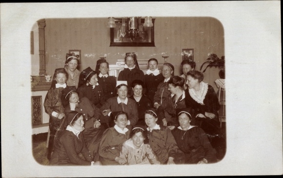 Photo Gliwice Gliwice Upper Silesia, Dutch Red Cross, hospital, nurses