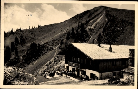 Ak Rottach Egern in Oberbayern, Wallberghaus