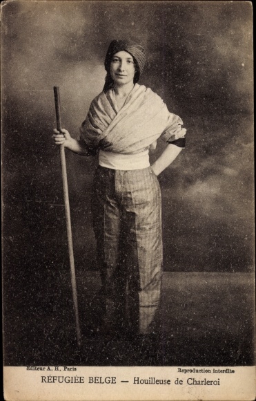 Belgian Refugee Ak, Charleroi Charleroi worker