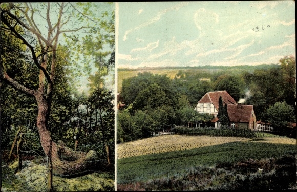 Ak Bendestorf am Kleckerwald in Niedersachsen, Restaurant Zum Schlangenbaum