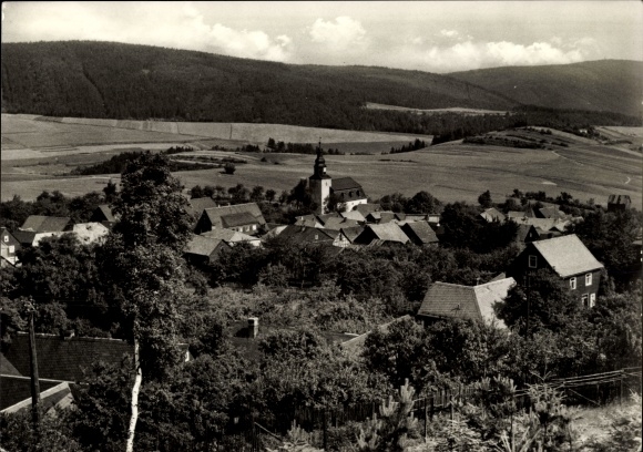 PC Meura in Thuringia, general view, bird&#39;s eye view