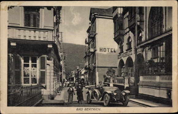 PC Bad Bertrich on the Mosel Eifel, Hotel zum Kurplatz, automobile