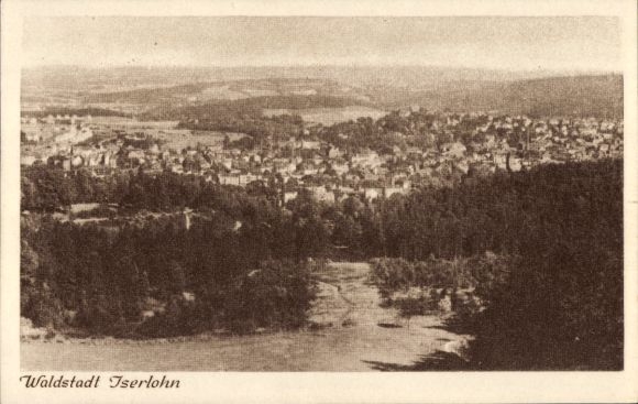 Postcard Iserlohn in Märkischer Kreis, general view