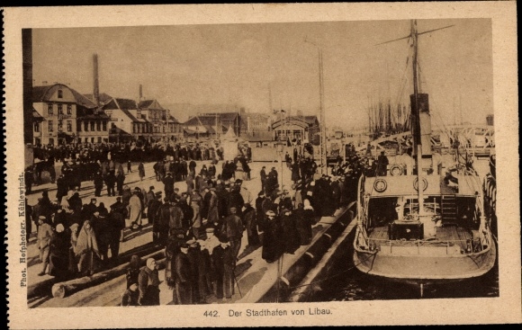 KP Liepaja Libau Łotwa, port miejski