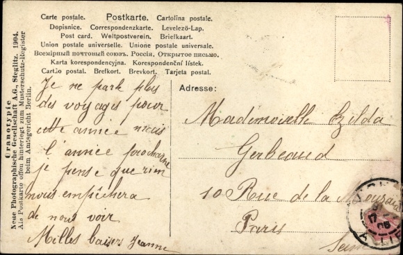 Postcard child, portrait with wine glass, grapevines, NPG 429/3