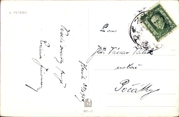 Artysta KP Peters, A., Kobieta w stroju czeskim