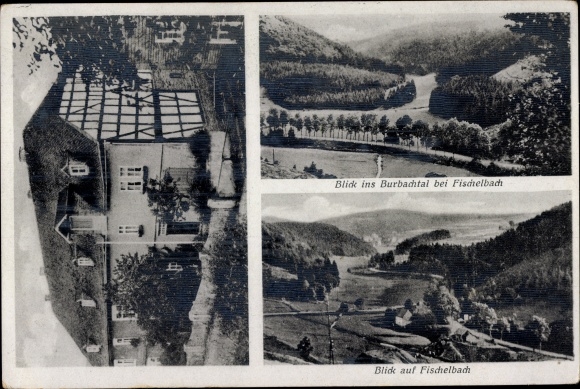 Ak Fischelbach Bad Laasphe in Westfalen, particulier pensioen, Burbachtal