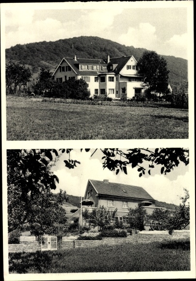 Postcard Bad Hönningen am Rhein, guesthouse Haus Schlick