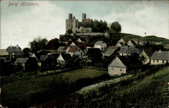 KP Rimbach Bornhagen im Eichsfeld, zamek Hanstein