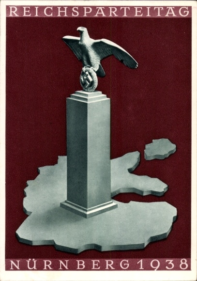 Postcard Reich Party Rally of the NSDAP Nuremberg 1938