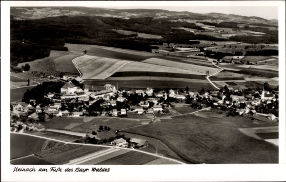 Ak Steinach in Niederbayern, Fliegeraufnahme