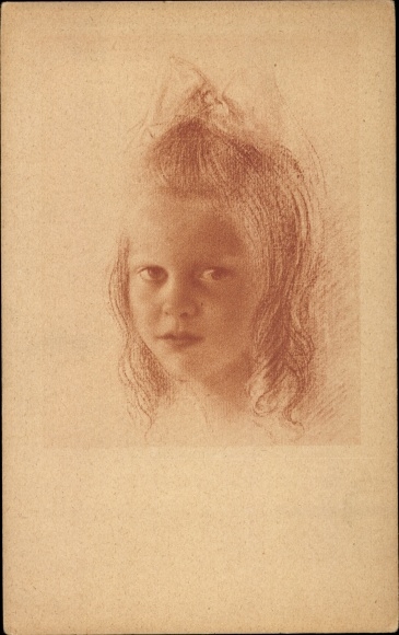 Artist PC Schachinger, Walter, girl portrait