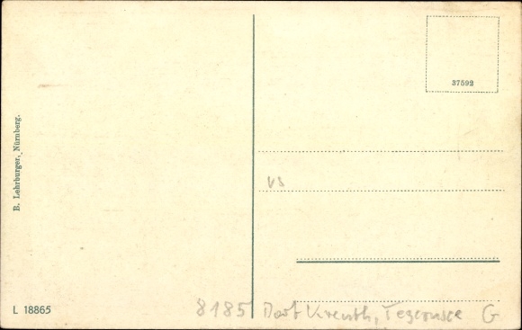 Postcard Rottach Egern in Upper Bavaria, Hirschberghaus, accommodation house on the Hirschberg