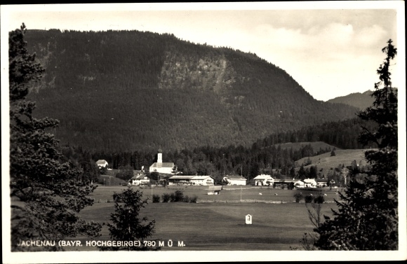 KP Jachenau w Górnej Bawarii, panorama