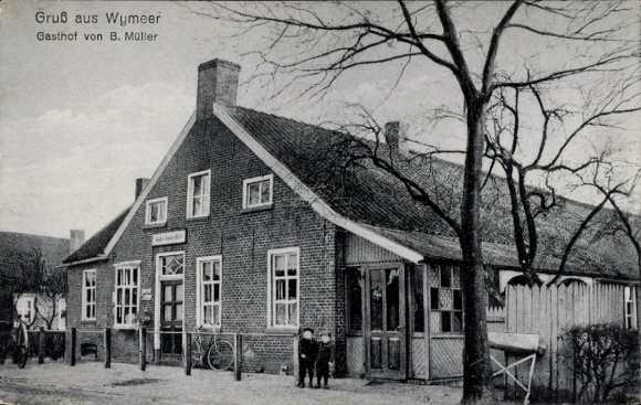 Ak Wymeer Bunde in Niedersachsen, Gasthof B. Müller