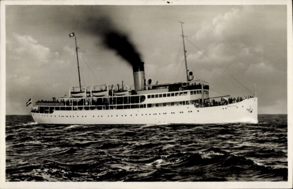 Ak Dampfer S.S. Rugard