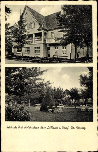 Ak Bad Holzhausen Preußisch Oldendorf in Westfalen, Kurhaus