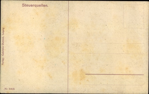 Artist PC Thiele, Arthur, tax sources, alternating fire, family with furniture, official
