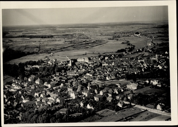 Foto Neustadt an der Aisch Mittelfranken, Fliegeraufnahme