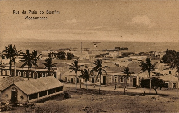 Ak Moçâmedes Mossamedes Angola, Rua da Praia do Bomfim