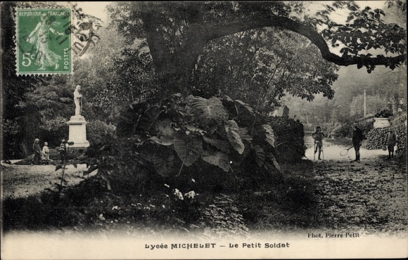 Postcard Vanves Hauts de Seine, Lycee Michelet, The Little Soldier