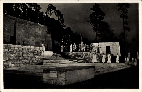 PC Berlin Charlottenburg Westend, Reichssportfeld, Dietrich Eckardt stage, entry of Heracles
