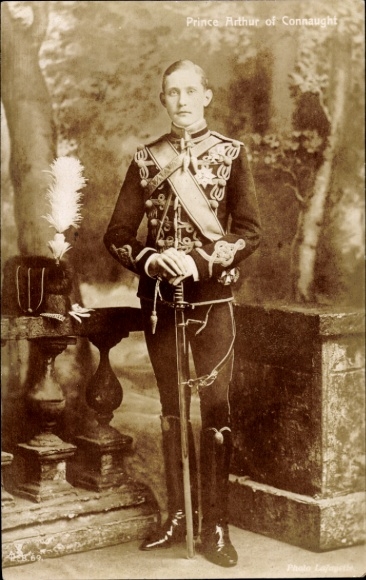 Ak Prince Arthur of Connaught, Portrait