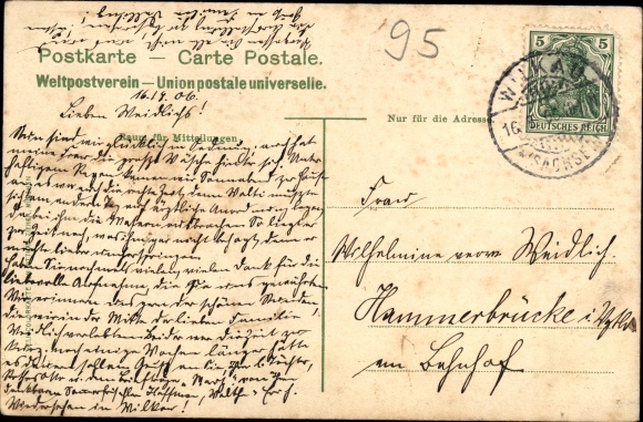 Postcard Zwickau in Saxony, trade and industry exhibition
