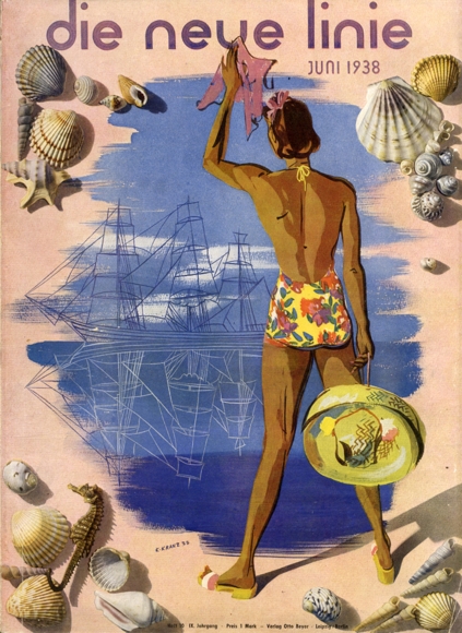 bauhaus the new line. June 1938 Cover Kurt Kranz