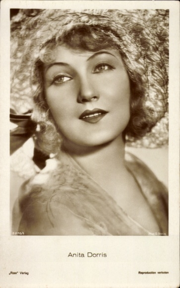 Ak Schauspielerin Anita Dorris, Portrait, Ross 5270/1