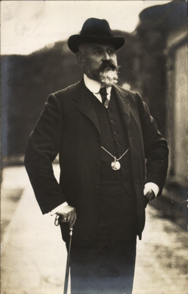Foto Ak König Wilhelm II von Württemberg, Portrait