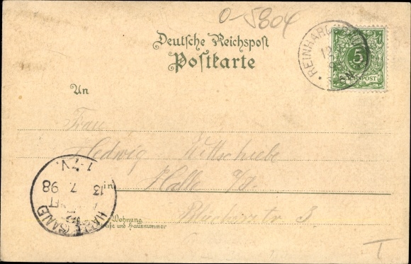 Chromo-Litho Reinhardsbrunn Friedrichroda, Klostermühle
