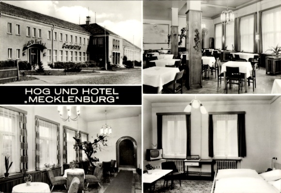 Postcard Eggesin in Mecklenburg Western Pomerania, HO Hotel and Restaurant Mecklenburg, guest room, room