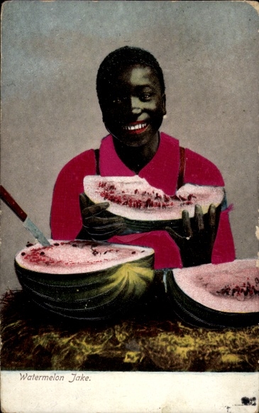 KP Watermelon Jake, Afroamerykanin z arbuzem