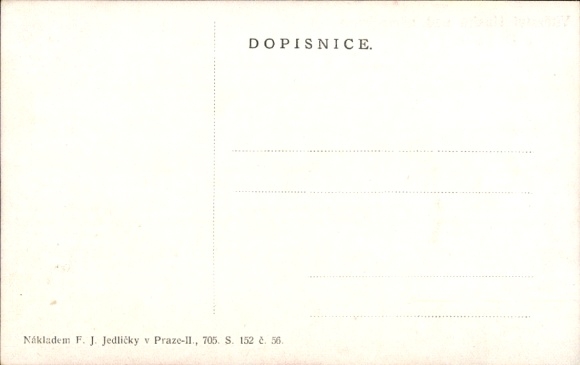 Artist Postcard Vítězství Husitů nad německývoji u Domažlic r. 1431