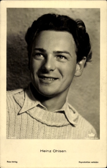 Ak Schauspieler Heinz Ohlsen, Portrait