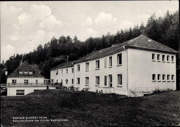 Ak Oberlahr aan het Wied Westerwald, Werner Ruppert huis, schoolkamp Keulen Realschulen
