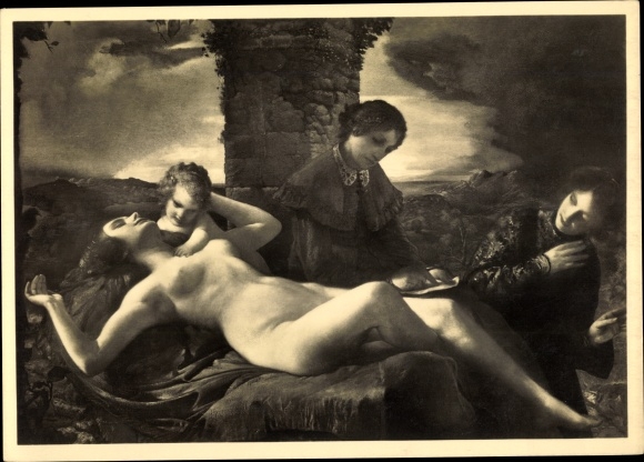 Artist PC Schuster Woldan, R., Life, HDK 320, Female Nude
