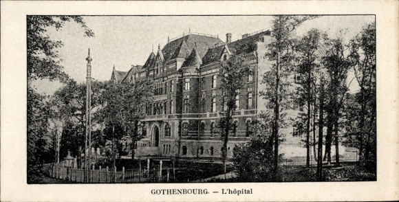 KP Göteborg Szwecja, Szpital