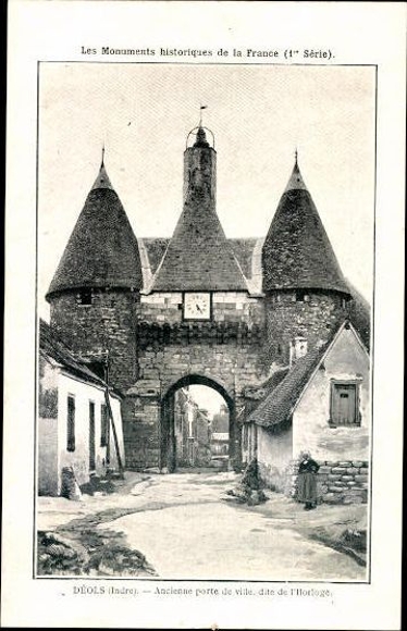 96 old PCs with description and cover, monuments in France